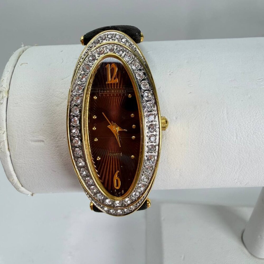 Joan Rivers Classics Oval Crystal Watch – Model 377